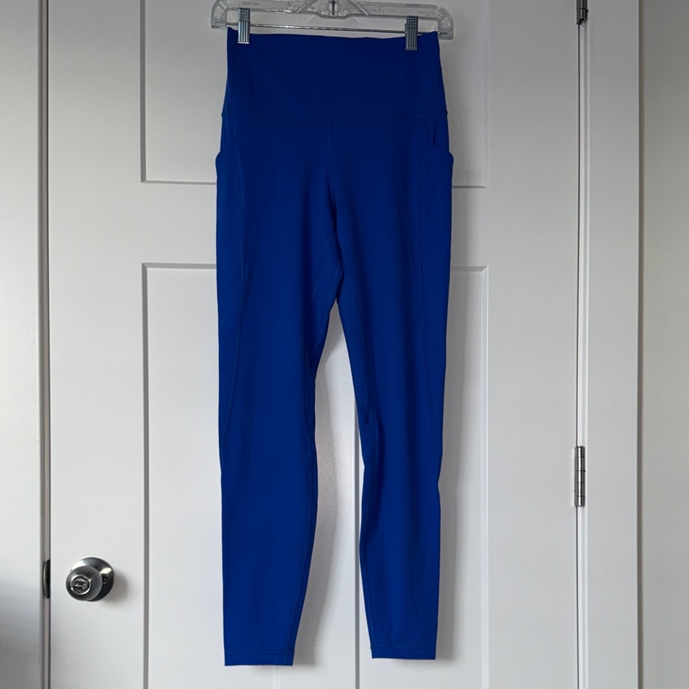lululemon Blue Leggings Size 8